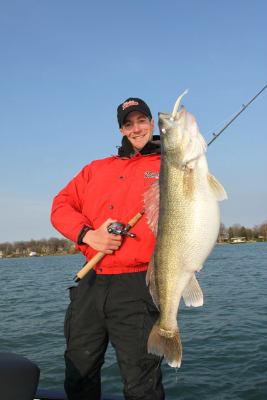 14lb trophy caught jigging in the Spring!